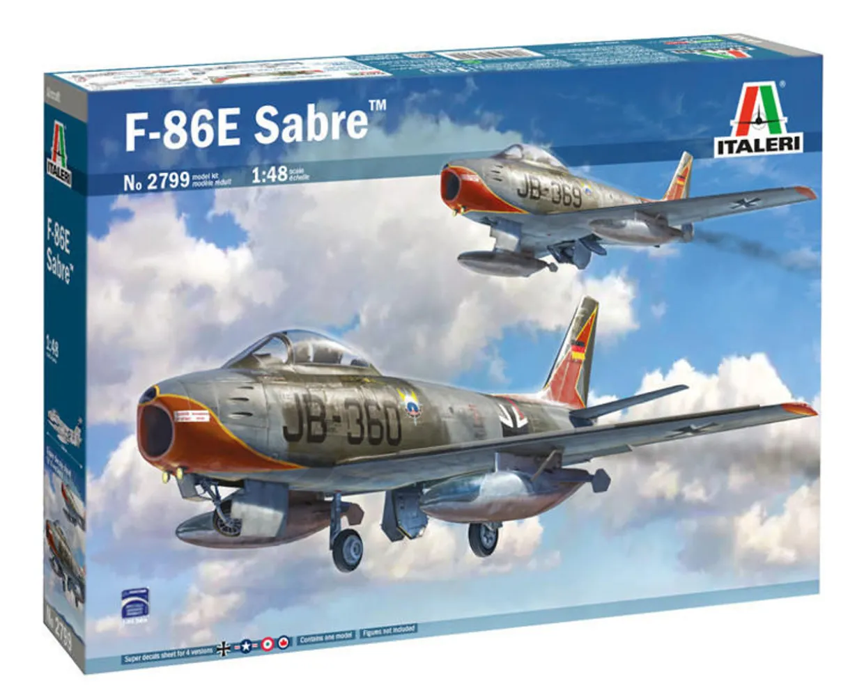 Italeri 1/48 North American F-86E Sabre