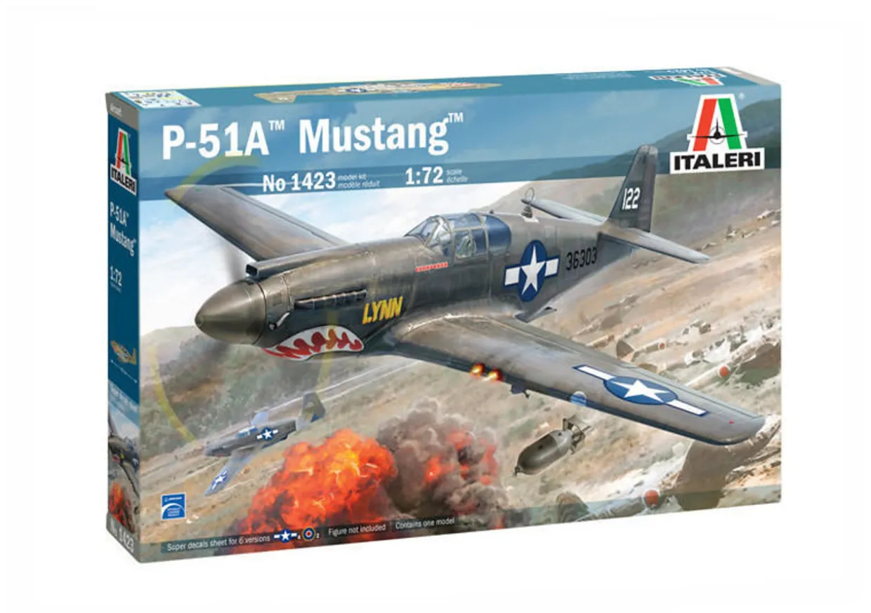 Italeri 1/72 North American P-51A Mustang