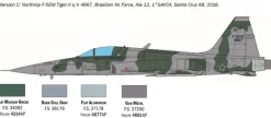 Italeri 1/48 Northrop F-5E Tiger II Model Kit