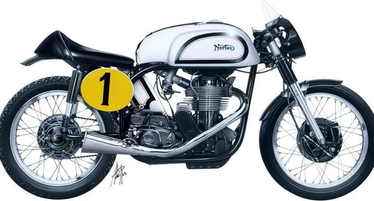Italeri 1/9 Norton Manx 500cc 1951