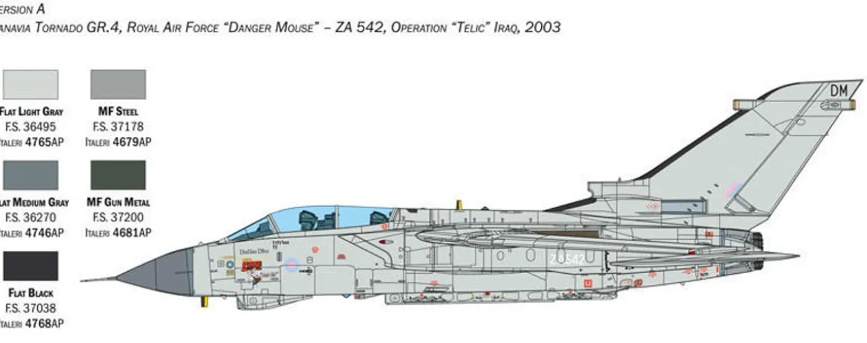 Italeri 1/32 Panavia Tornado GR.4