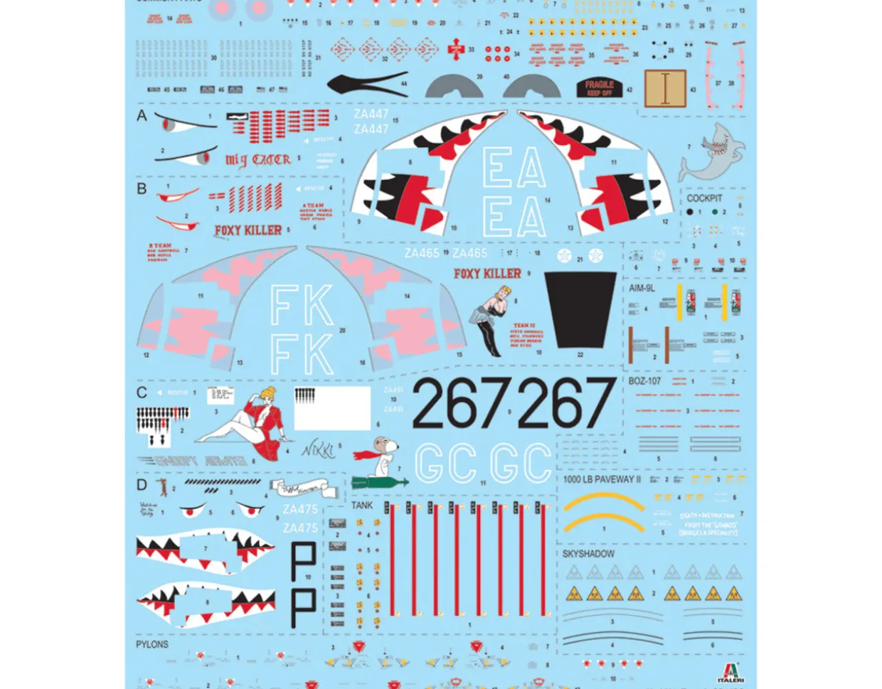 Italeri 1/32 Panavia Tornado GR.1 Desert Storm RAF