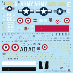 Italeri 1/48 Piasecki H-21C Flying Banana GunShip Model Kit