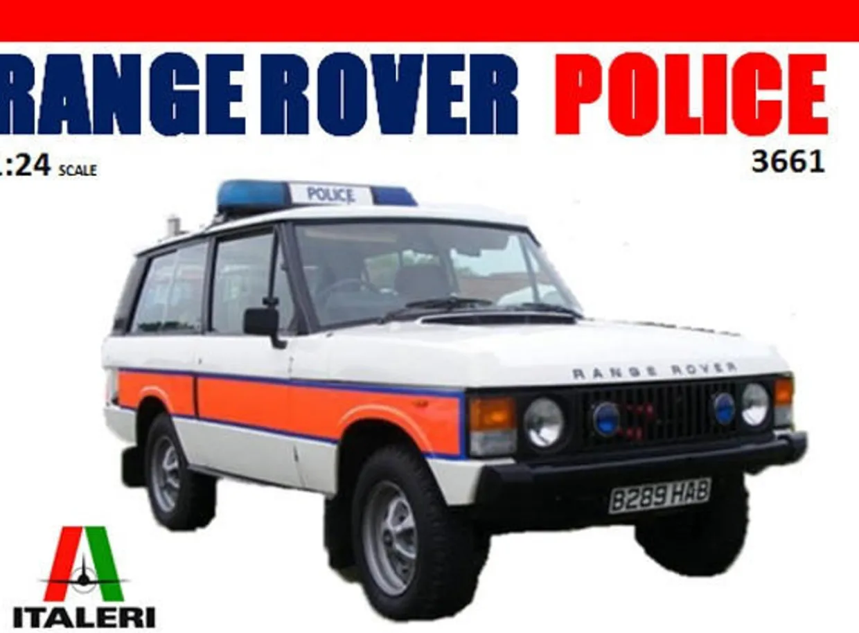Italeri 1/24 Police Range Rover
