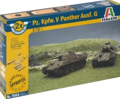 Italeri 1/72 Pz.Kpfw.V Ausf.G Panther Fast Assembly Model Kit