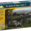 Italeri 1/72 Pz.Kpfw.VI Ausf.E Tiger Fast Assembly Model Kit