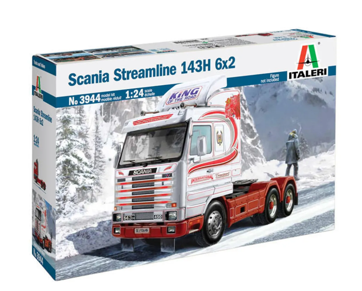 Italeri 1/24 Scania Streamline 143H 6x2