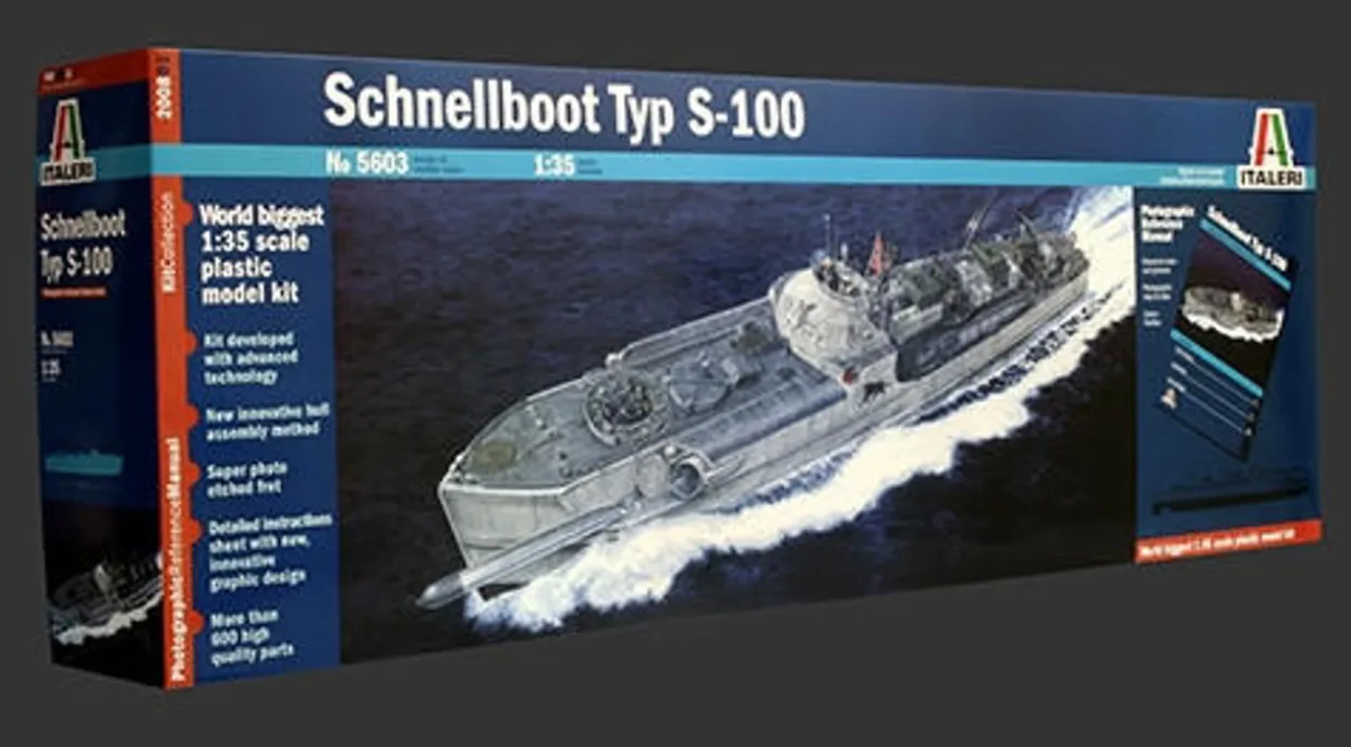 Italeri 1/35 Schnellboot S-100