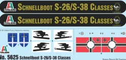 Italeri 1/35 Schnellboot S-26/S-38 Model Kit