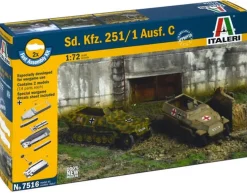 Italeri 1/72 Sd.Kfz.251/1 Ausf.C Fast Assembly Model Kit