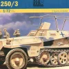 Italeri 1/72 Sd.Kfz.250/3 Half-track Model Kit