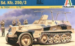 Italeri 1/72 Sd.Kfz.250/3 Half-track Model Kit