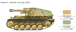 Italeri 1/72 Sd.Kfz.124 Wespe 10.5cm