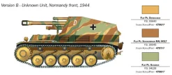 Italeri 1/72 Sd.Kfz.124 Wespe 10.5cm