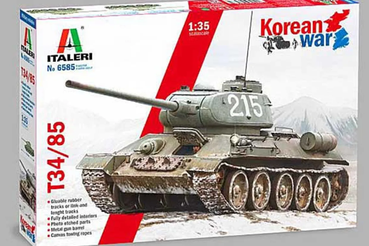 Italeri 1/35 T-34/85 Korean War