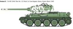 Italeri 1/35 T-34/85 Zavod 112
