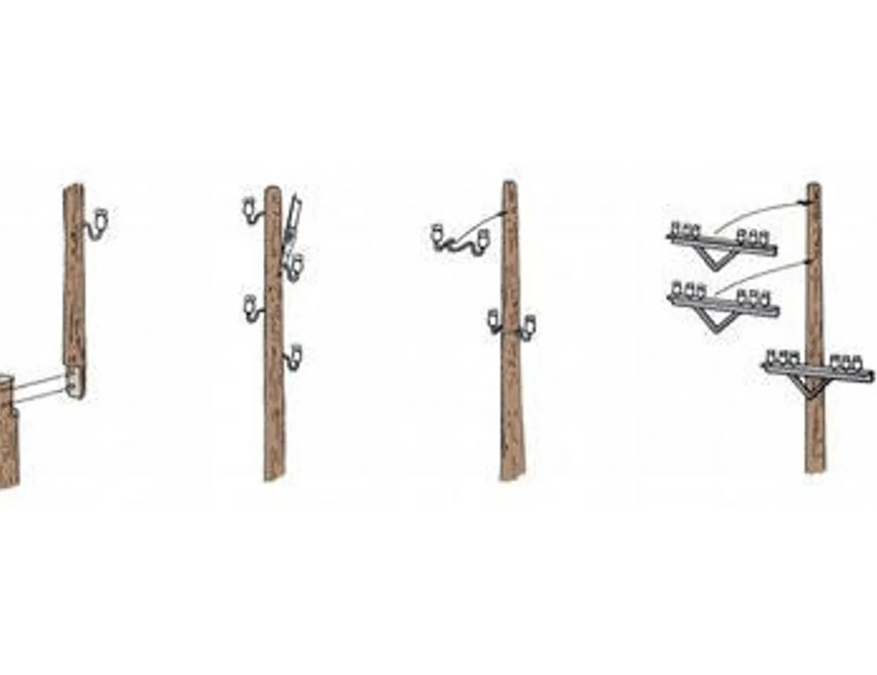 Italeri 1/35 Telegraph Poles