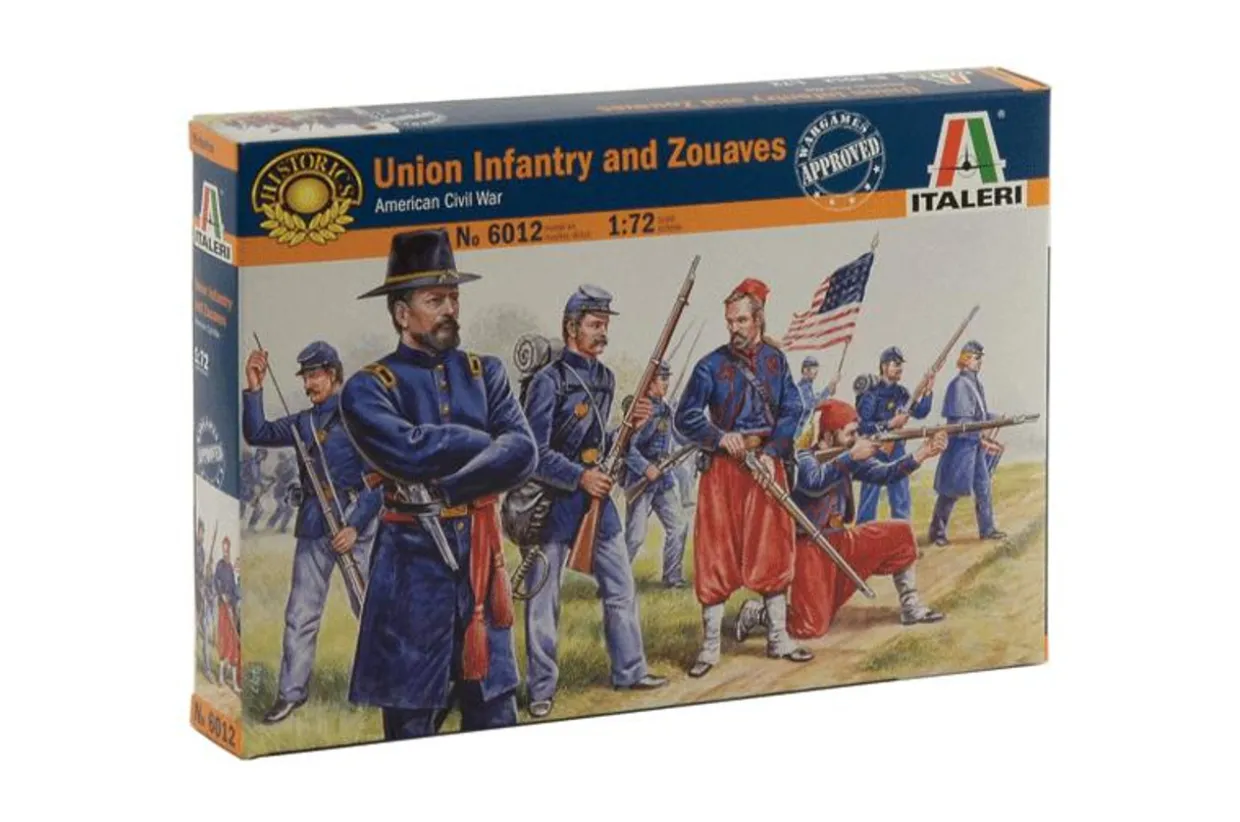 Italeri 1/72 Union Infantry with Zuaves