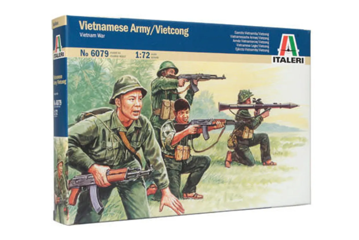 Italeri 1/72 Vietnam War Vietnamese Army Vietcong