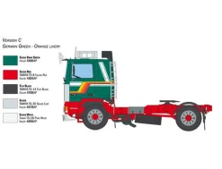 Italeri 1/24 Volvo F12 Intercooler Low Roof Model