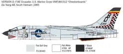 Italeri 1/72 Vought F-8E Crusader