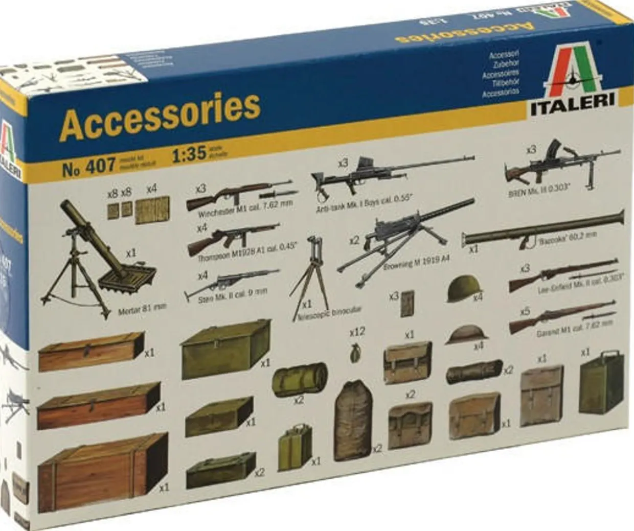 Italeri 1/35 WWII Allied Accessories