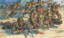 Italeri 1/72 WWII British Commandos