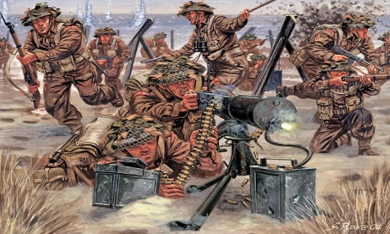 Italeri 1/72 WWII British Infantry