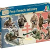 Italeri 1/72 WWII Free French Infantry