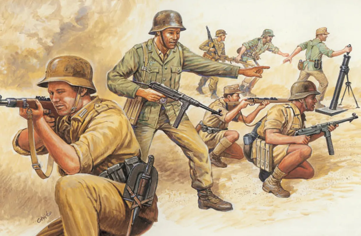 Italeri 1/72 WWII German Afrika Corps