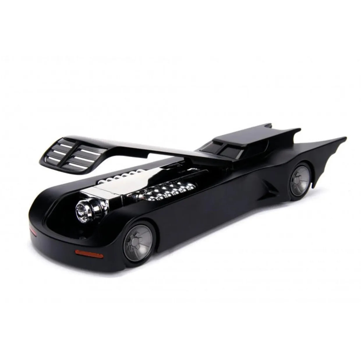 Jada 1/24 Batman The Animated Series Batmobile with Figure Diecast Model