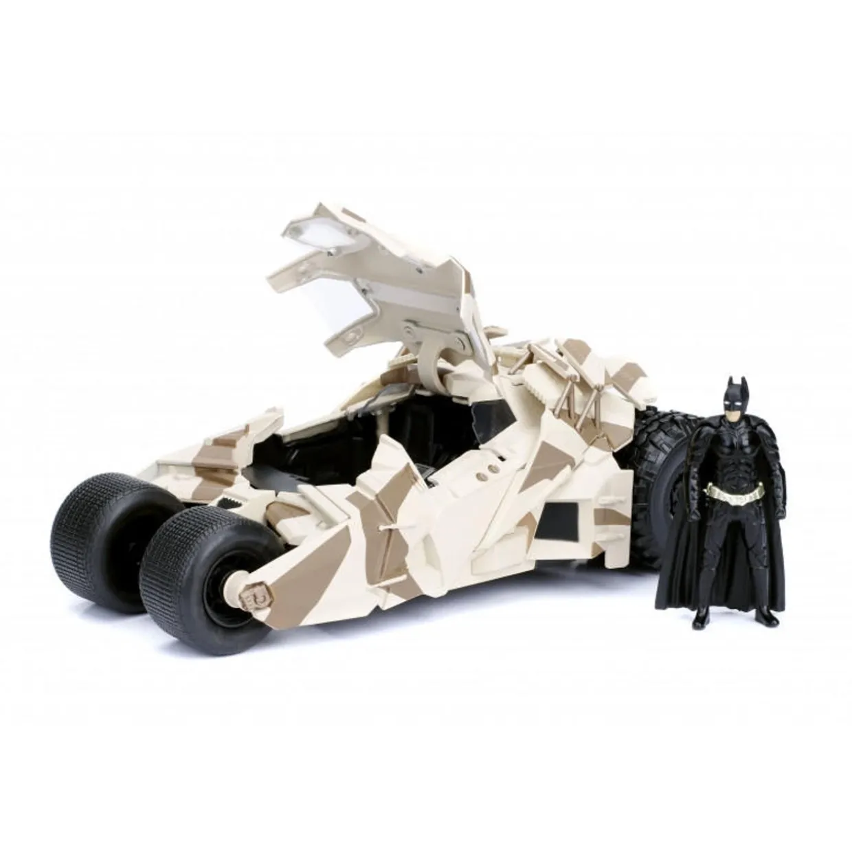 Jada 1/24 Batman The Dark Knight Camo Batmobile Diecast Model
