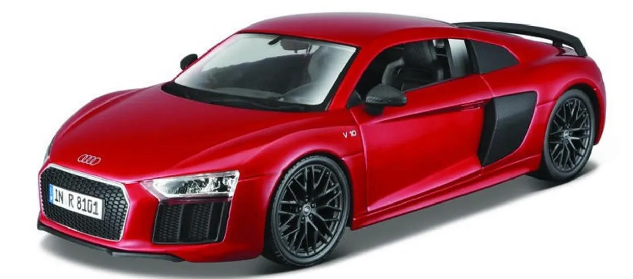 Maisto 1/24 Audi R8 V10 Plus Diecast Model Kit