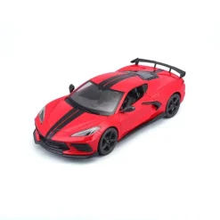 Maisto 1/24 Corvette Stingray Coupe High Wing 2020 Diecast Model