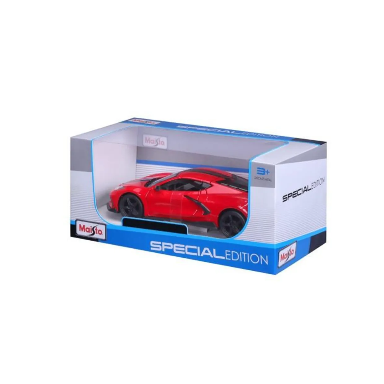 Maisto 1/24 Corvette Stingray Coupe High Wing 2020 Diecast Model