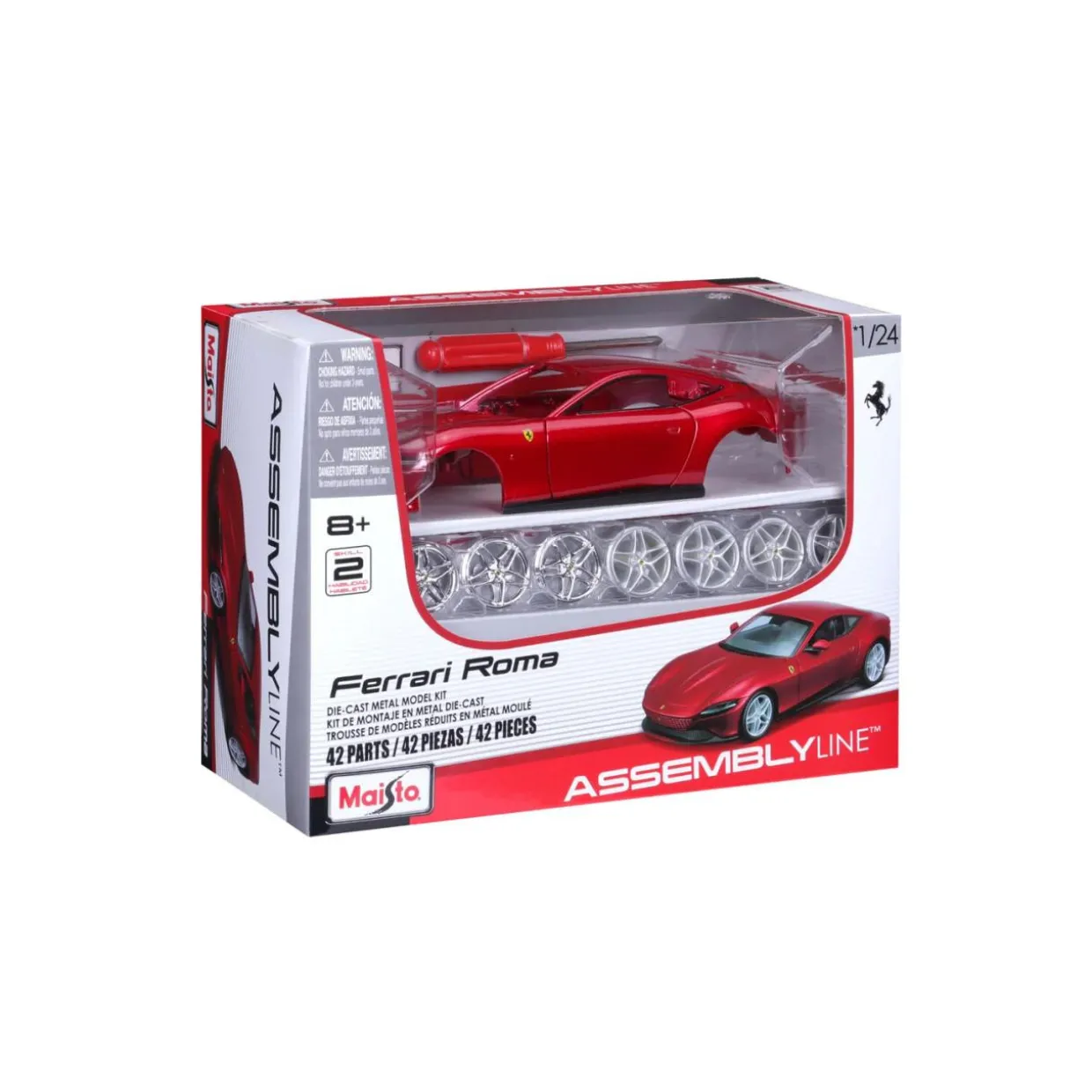 Maisto 1/24 Ferrari Roma Diecast Model Kit