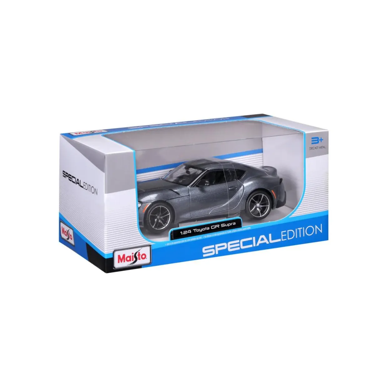 Maisto 1/24 Toyota GR Supra Grey Diecast Model