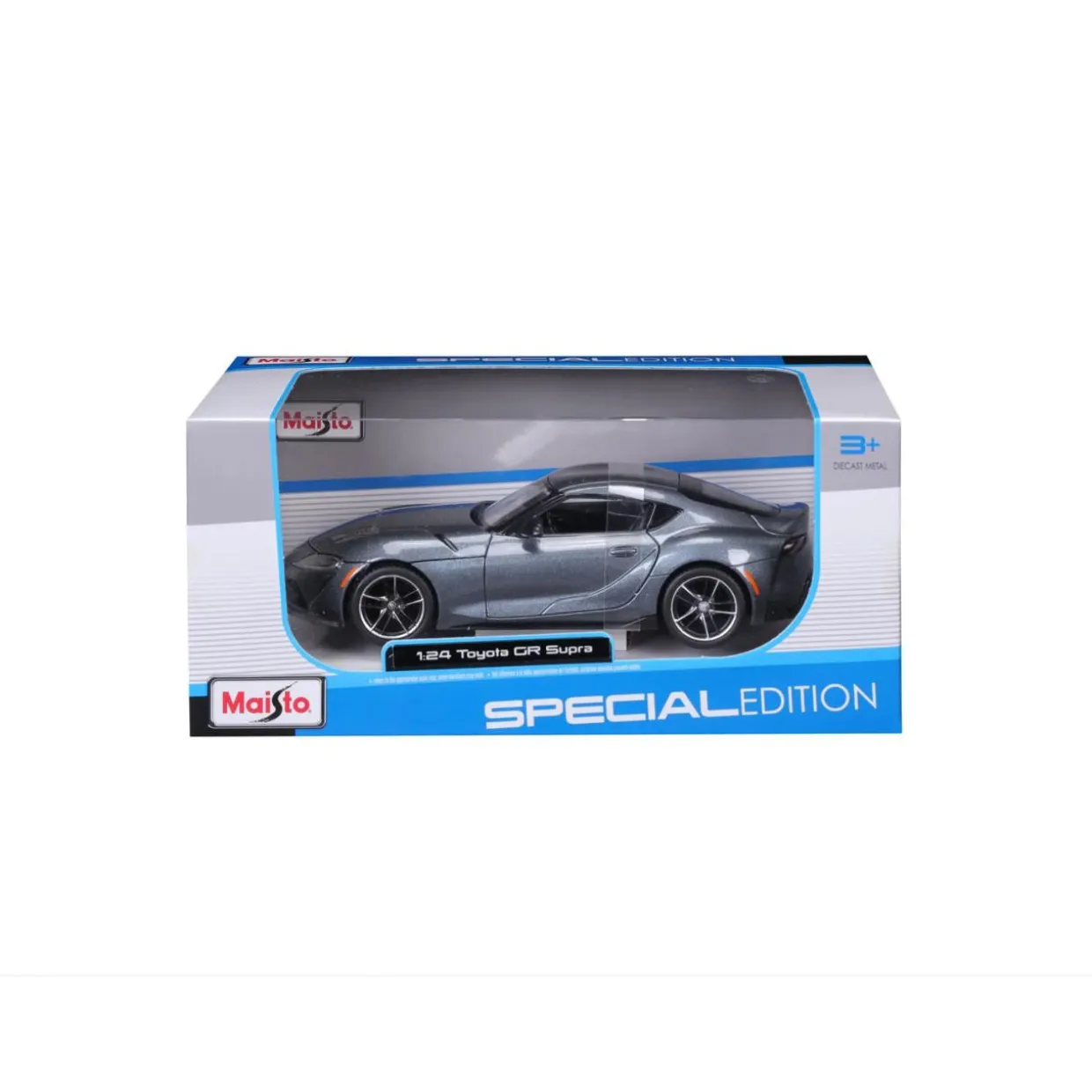 Maisto 1/24 Toyota GR Supra Grey Diecast Model