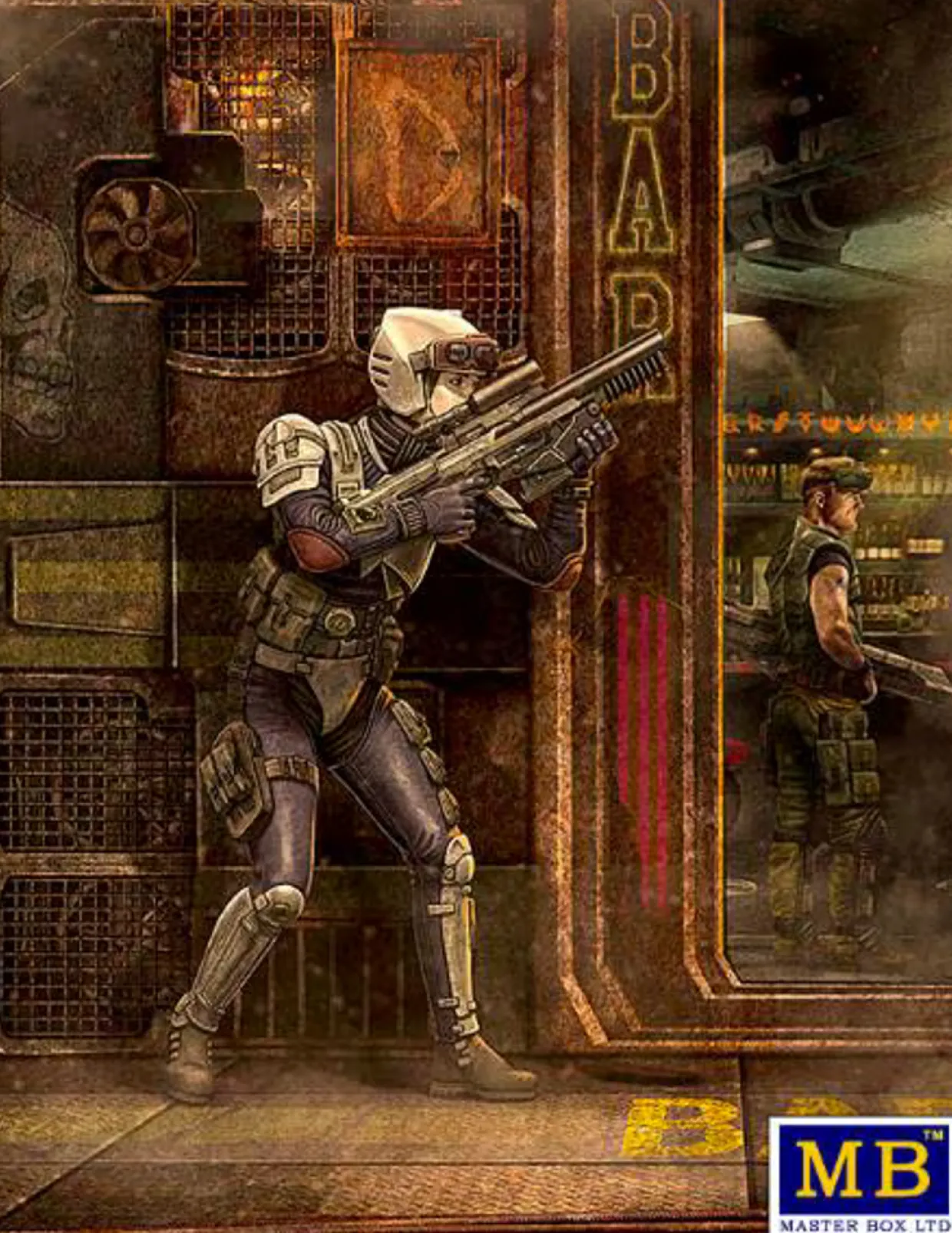 Master Box 1/24 At the Edge of the Universe - Episode 1 - Laurie Lightning Bolt Barnes