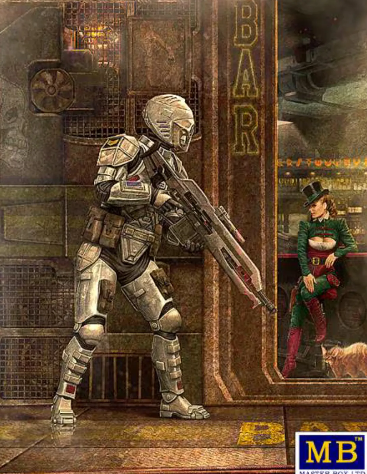 Master Box 1/24 At the Edge of the Universe - Episode 1 - Tiberious Ty Constellation Hackington III