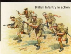 Master Box 1/35 British Infantry in Action Northern Africa