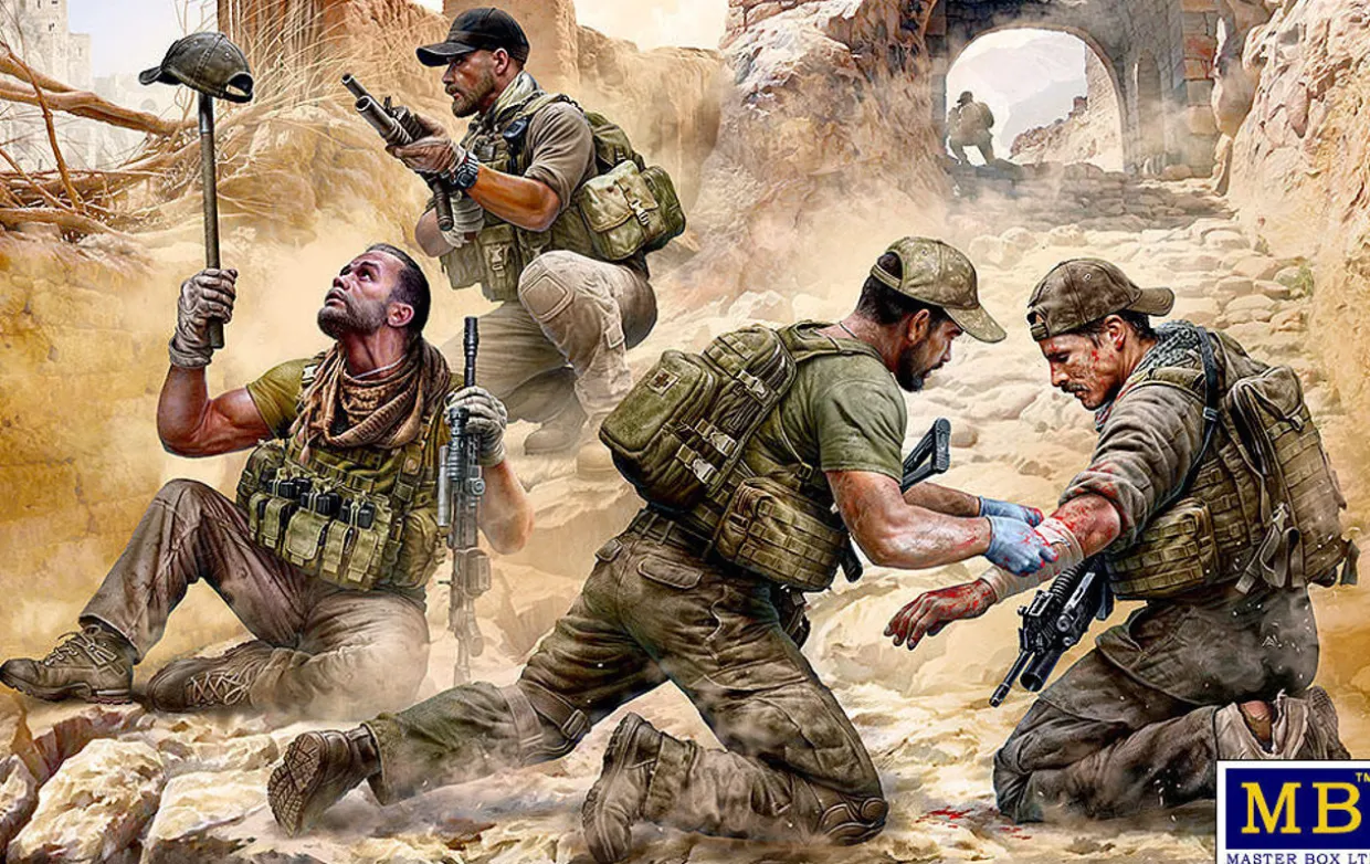 Master Box 1/35 Danger Close Special Operations Team