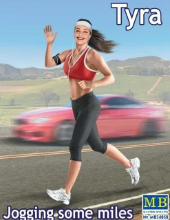 Master Box 1/24 Dangerous Curves - Tyra - Jogging Some Miles