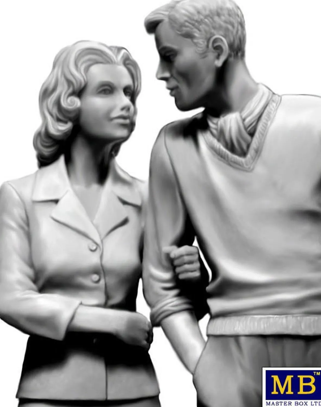 Master Box 1/24 Dangerous Curves - Bob and Sally The Happy Couple