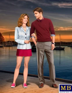 Master Box 1/24 Dangerous Curves - Bob and Sally The Happy Couple