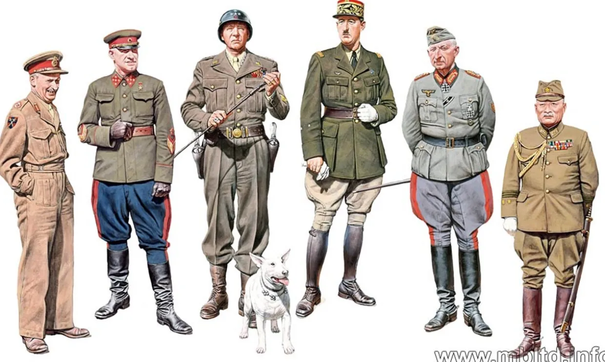 Master Box 1/35 Generals of WWII