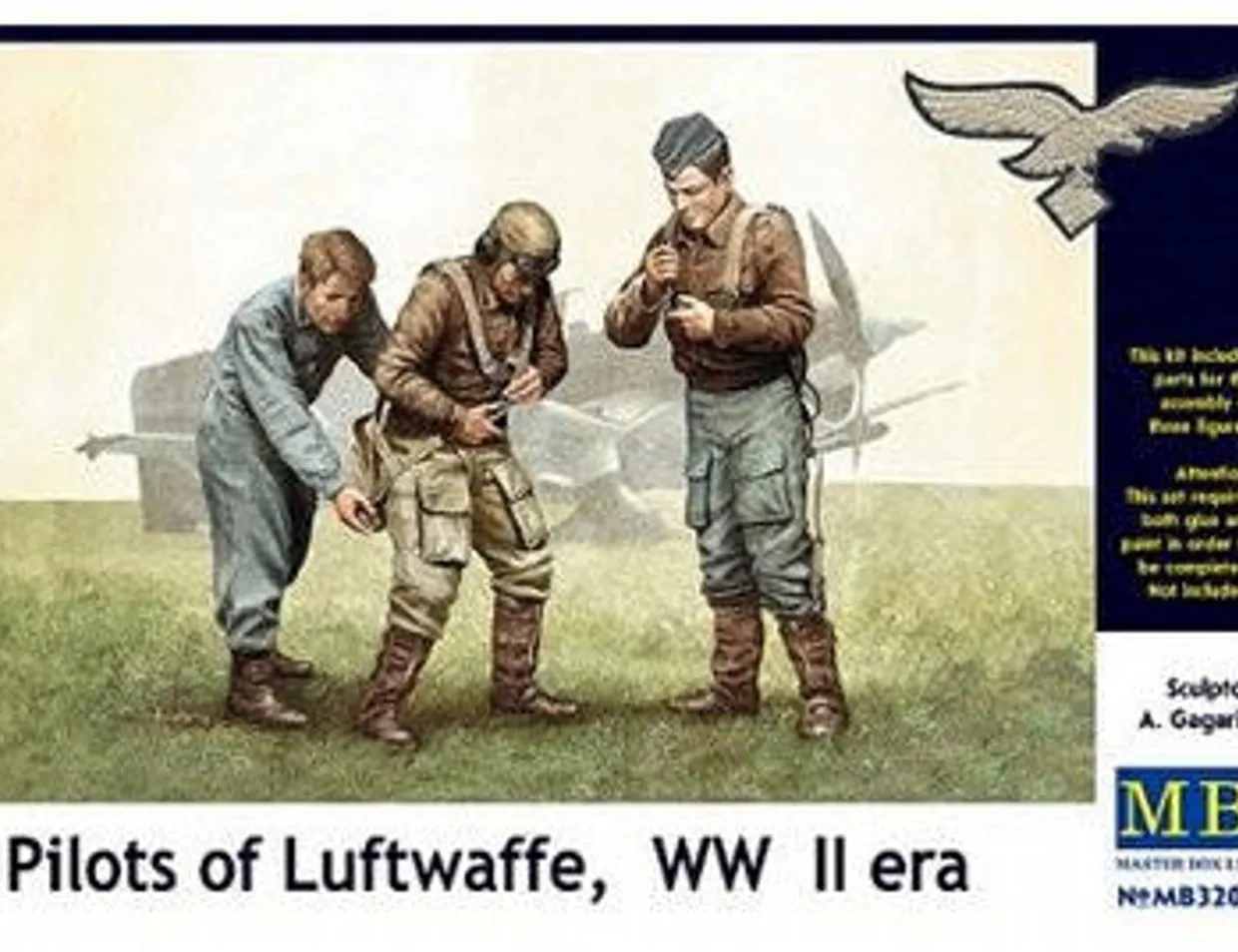 Master Box 1/32 German Luftwaffe Pilots