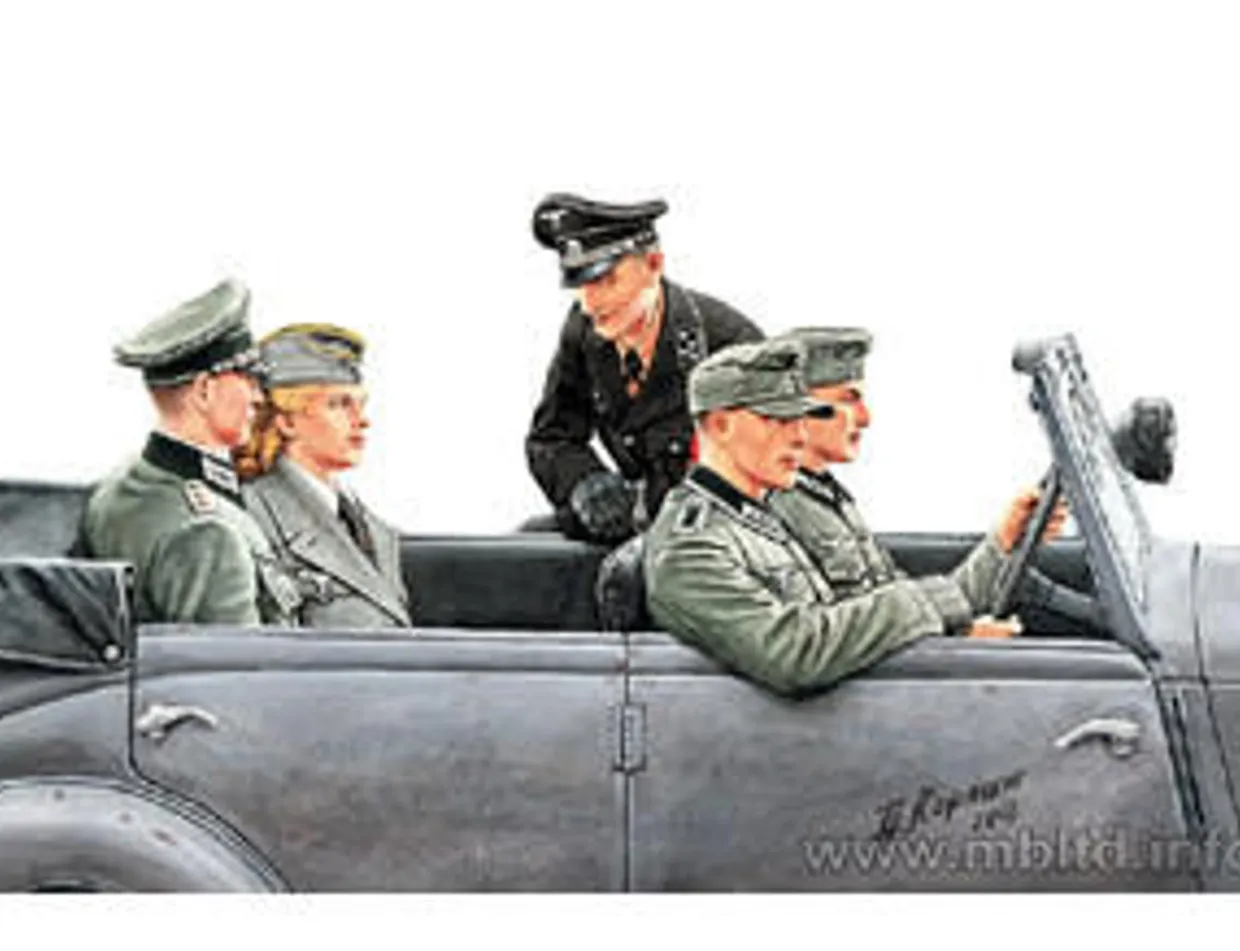 Master Box 1/35 German Military Men Model Figures