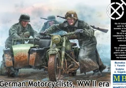 Master Box 1/35 German Motorcyclists, WWII era