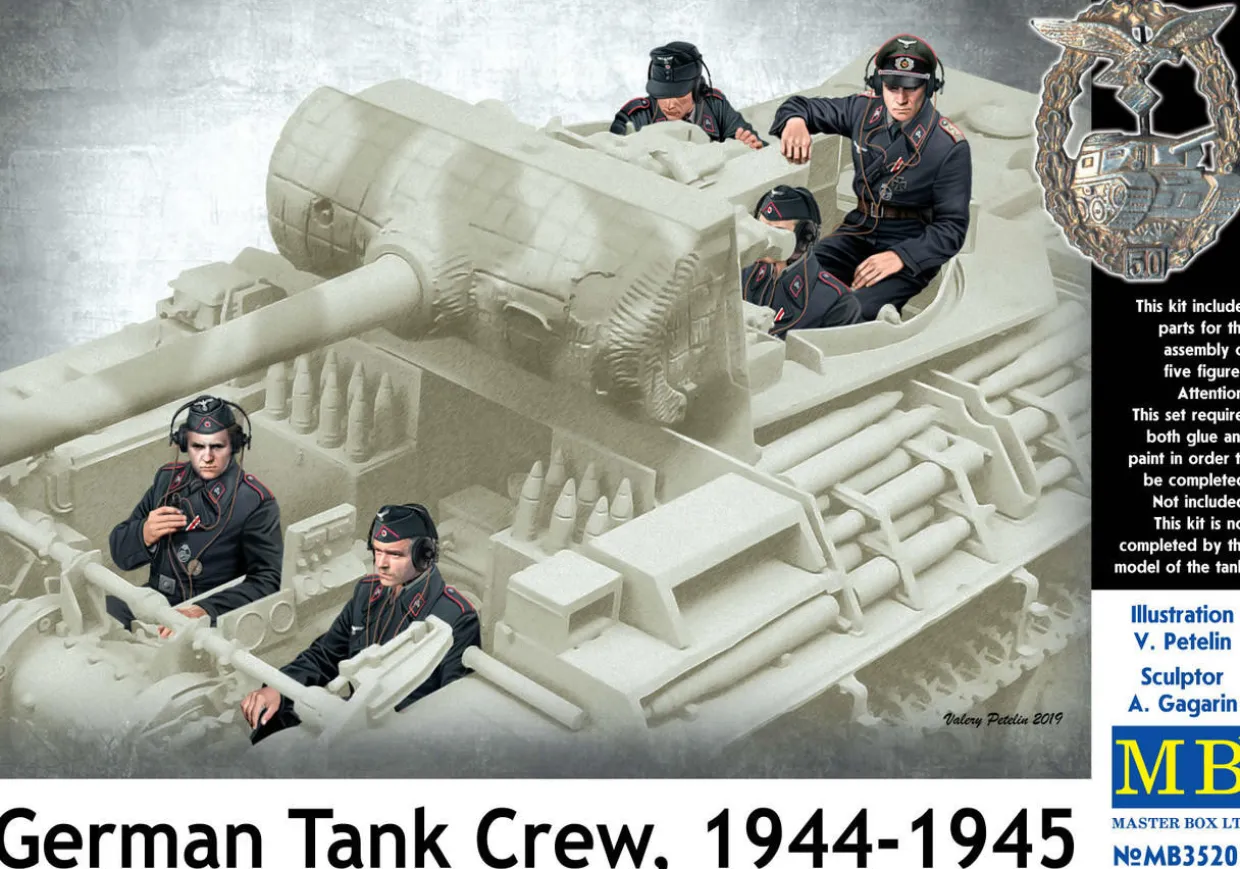 Master Box 1/35 German Tank Crew 1944-1945